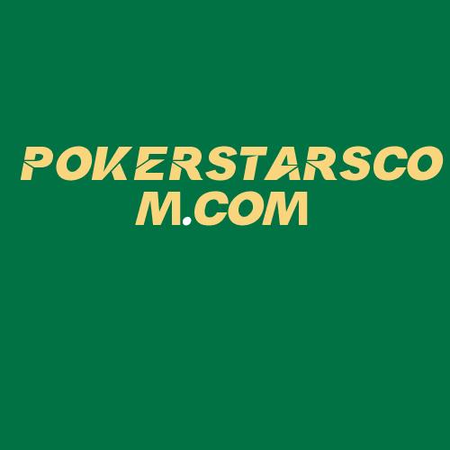 Logo da POKERSTARSCOM